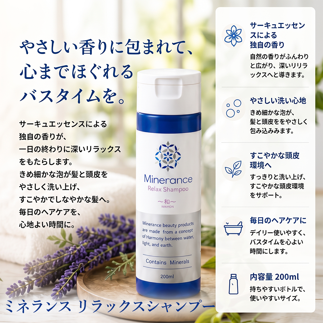 ミネランス リラックス シャンプー 200mL
