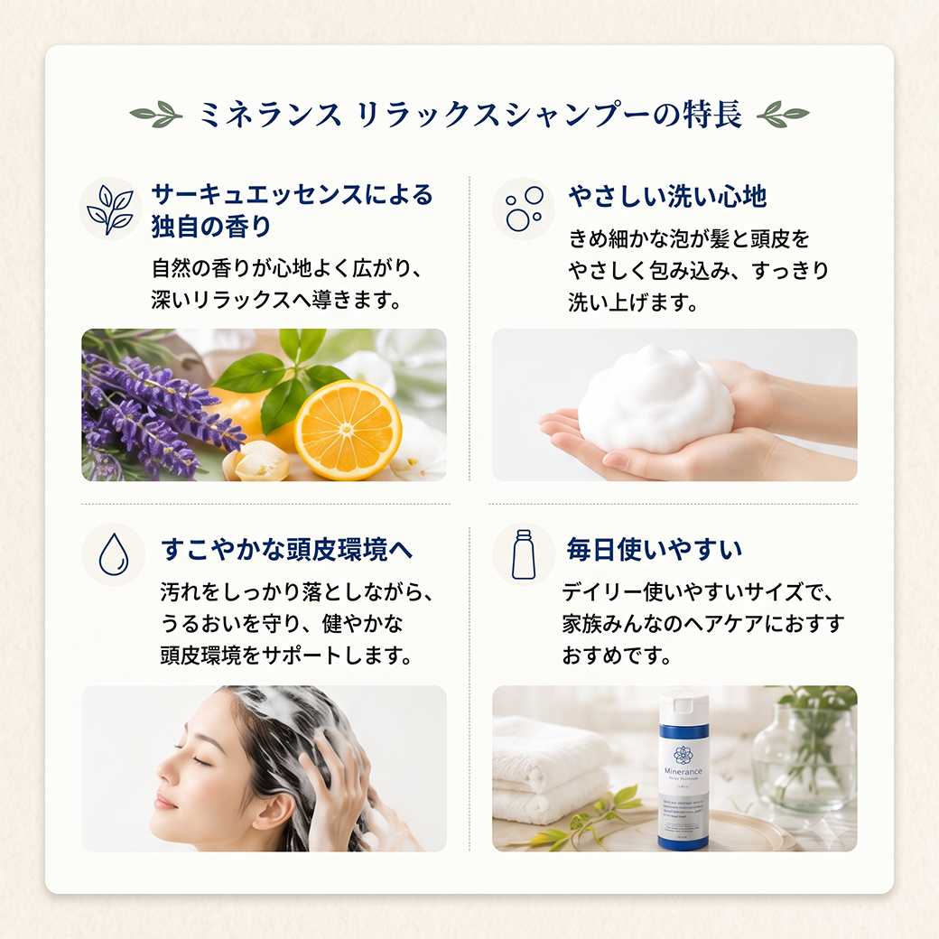 ミネランス リラックス シャンプー 200mL